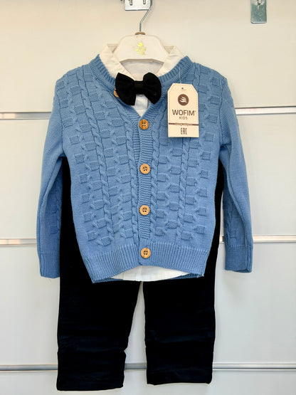 Wofim Kids 3-Delige Set – Klassieke Outfit