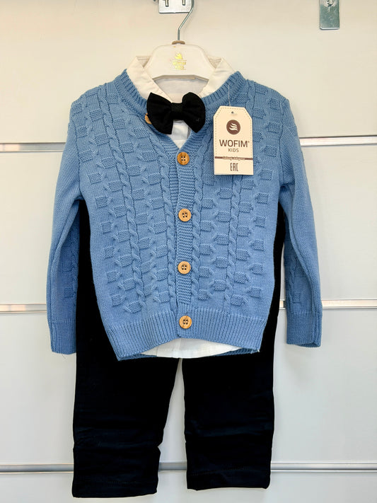 Wofim Kids 3-Delige Set – Klassieke Outfit