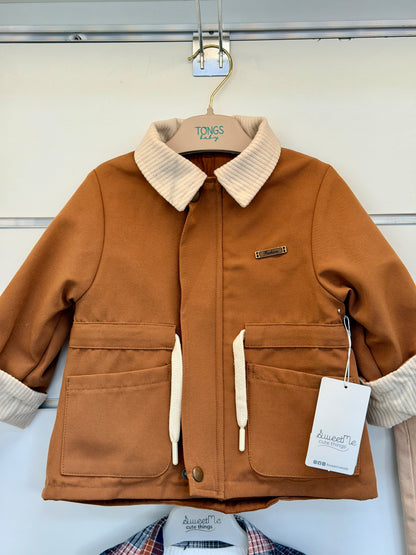 Sweet Me 4-Delige Jongens Set – Brown Classic