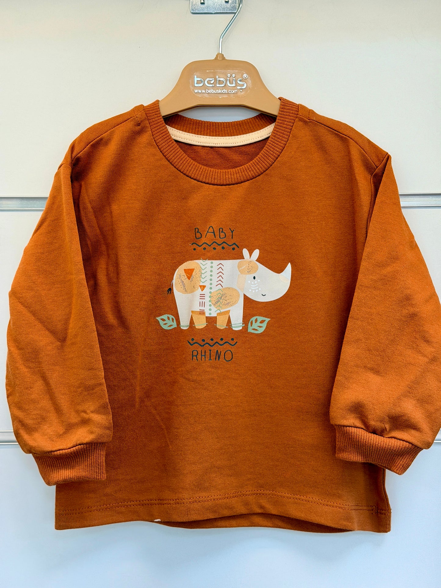 Bebüş 3-Delige Baby Set – Rhino Brown