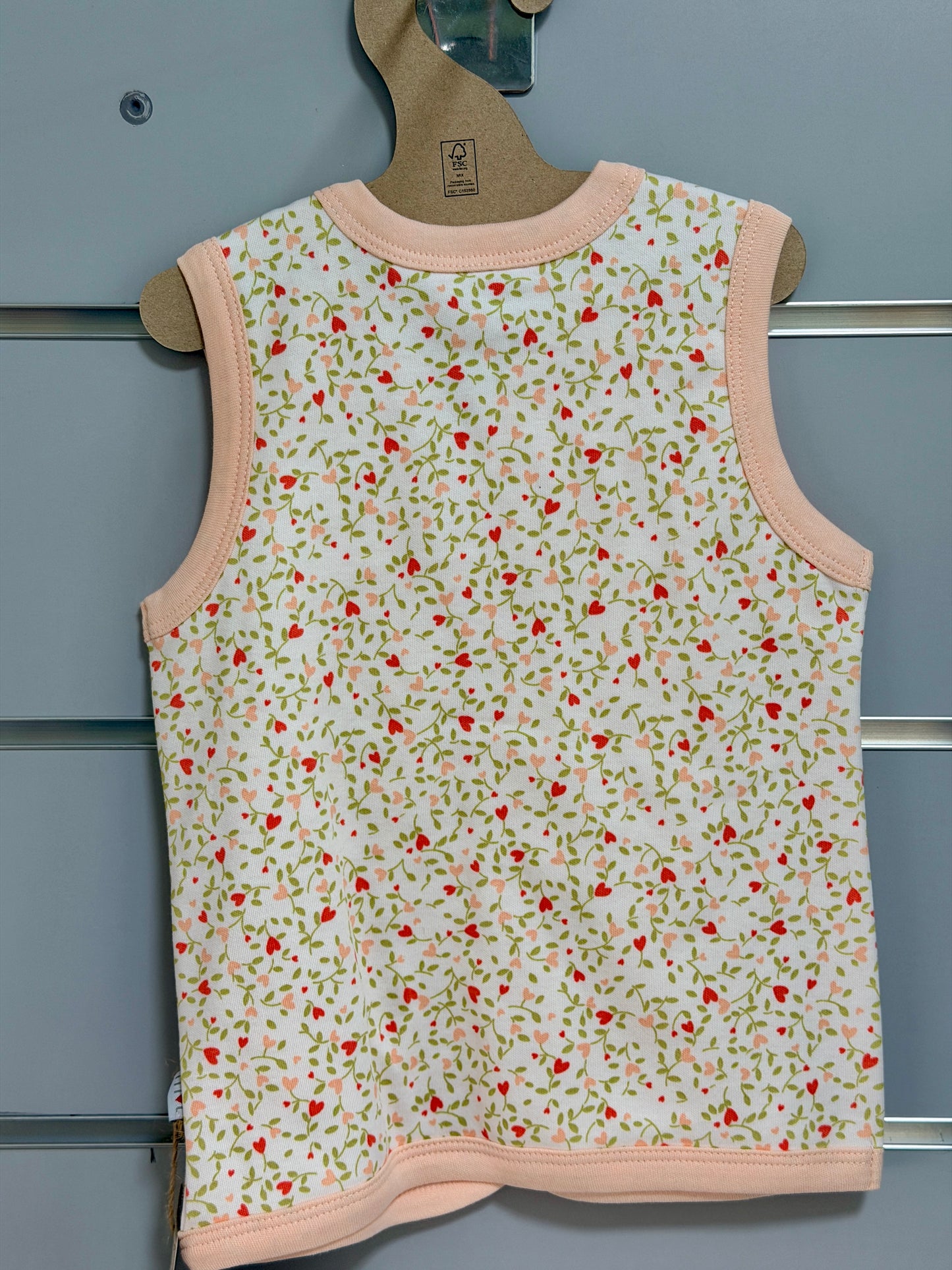 Mouwloos Vestje – Bloemenprint
