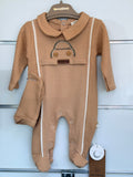 Mammy&Daddy Beige Boxpakje met Mutsje