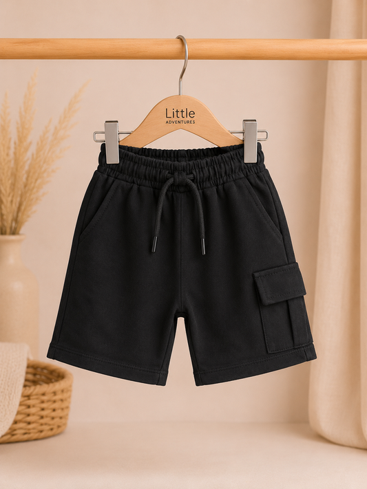 Cargo Shorts Zwart – Kids Collection