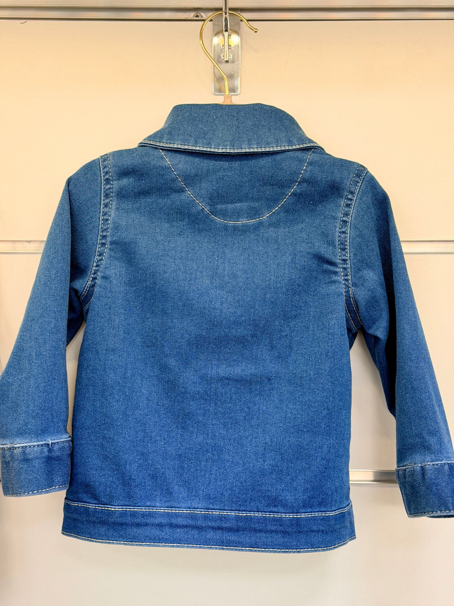 Sweet Me 3-Piece Baby Set – Denim Jacket Style