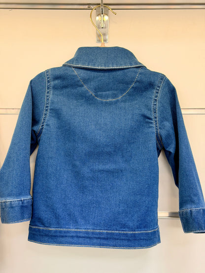 Sweet Me 3-Piece Baby Set – Denim Jacket Style