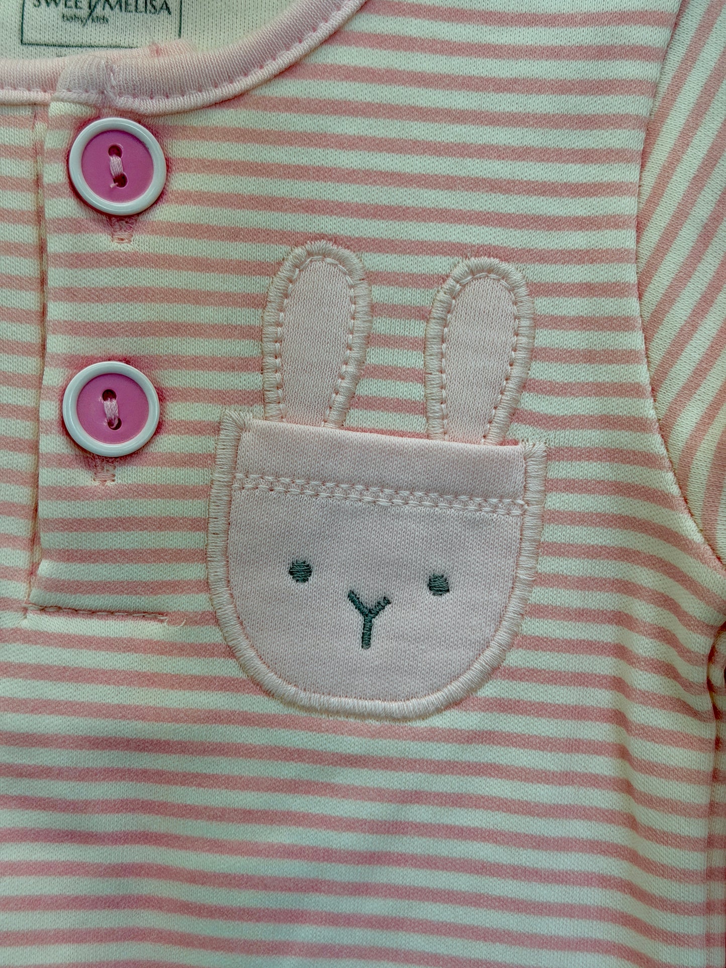 Sweet Melisa 2-Delige Baby Set – Streepdesign