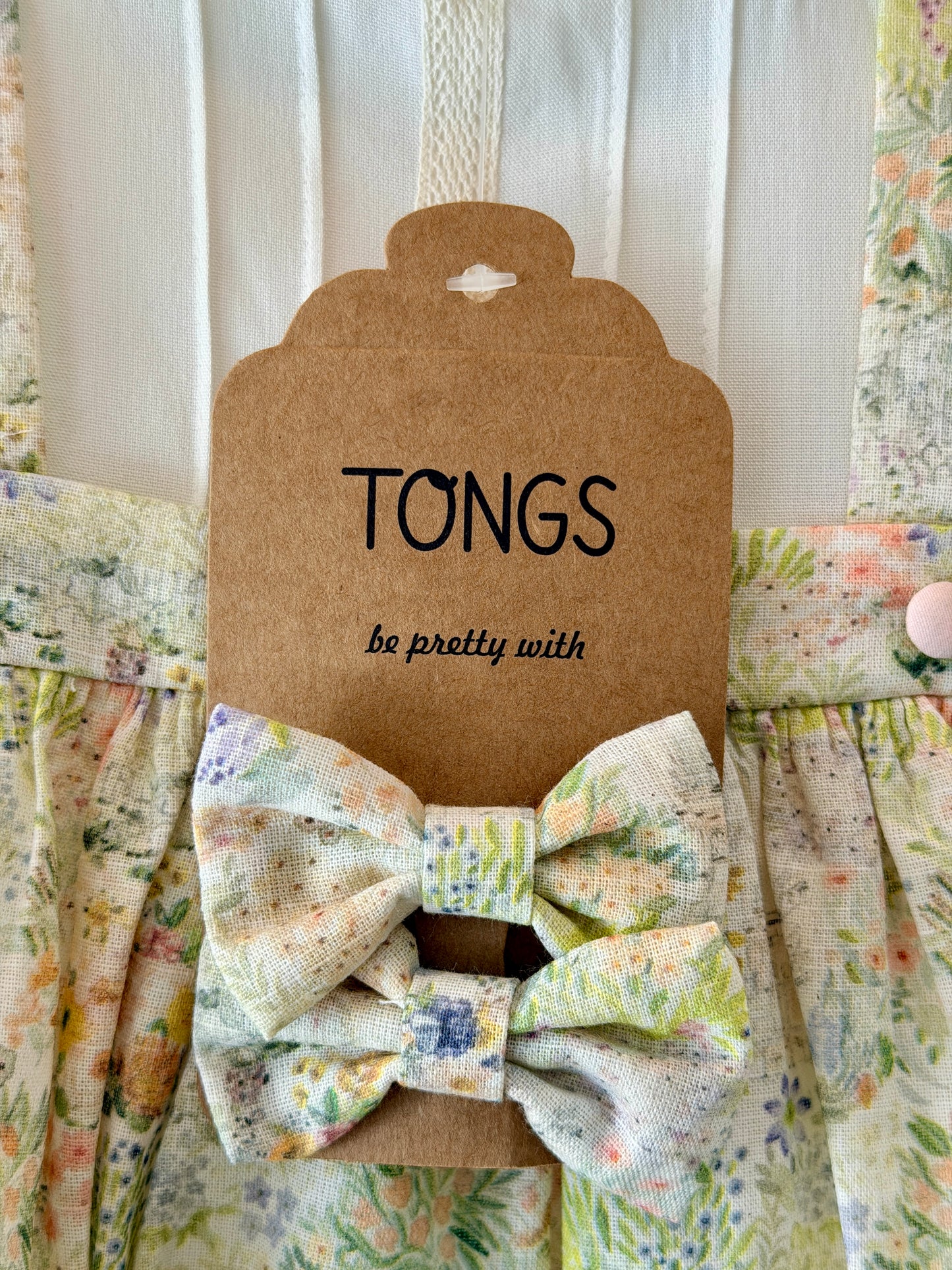 Tongs Baby Jurk – Floral Garden