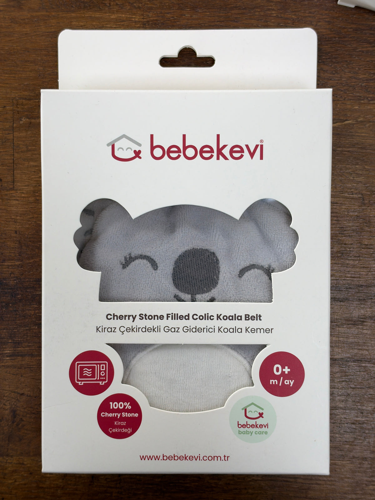 Bebekevi Koala Buikband met Kersenpitten – Colic Belt