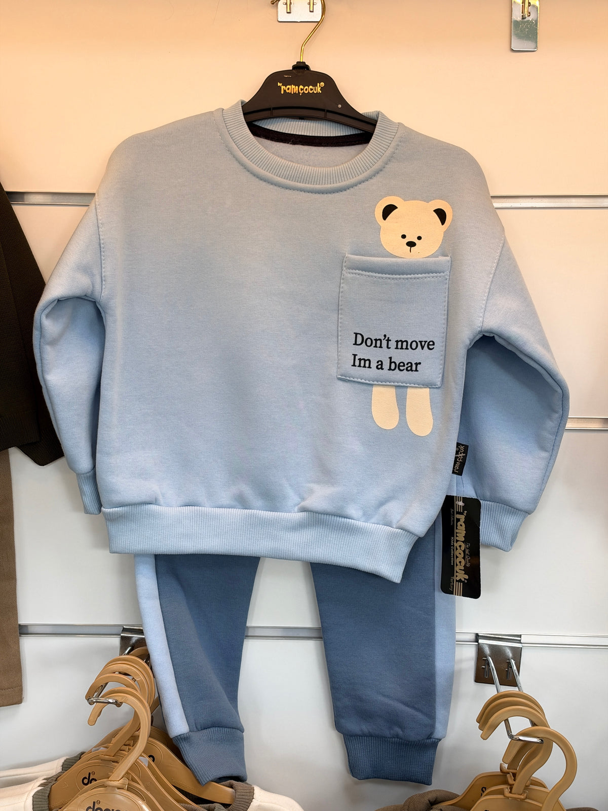 Jongens 2-Delige Set met Sweater & Broek – Lichtblauw
