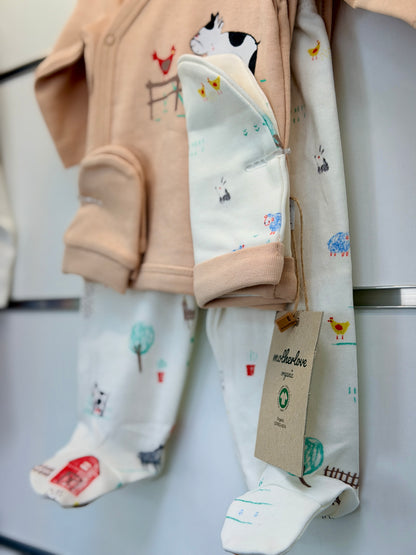 5-Delige Newborn Set – Farm Friends
