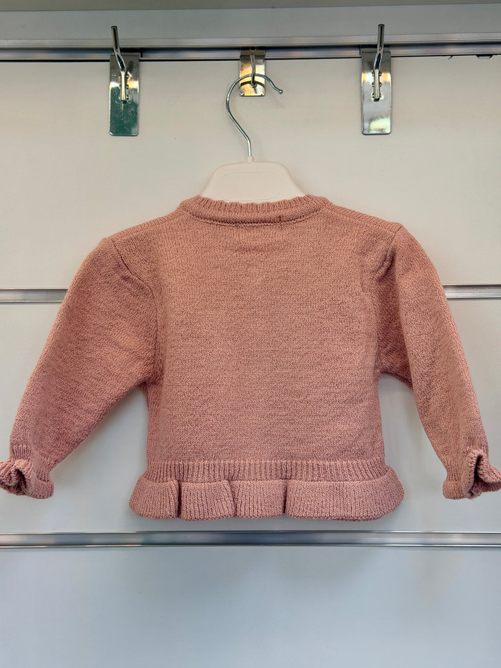 Wofim Kids Gebreid Vest – Hartjes Design