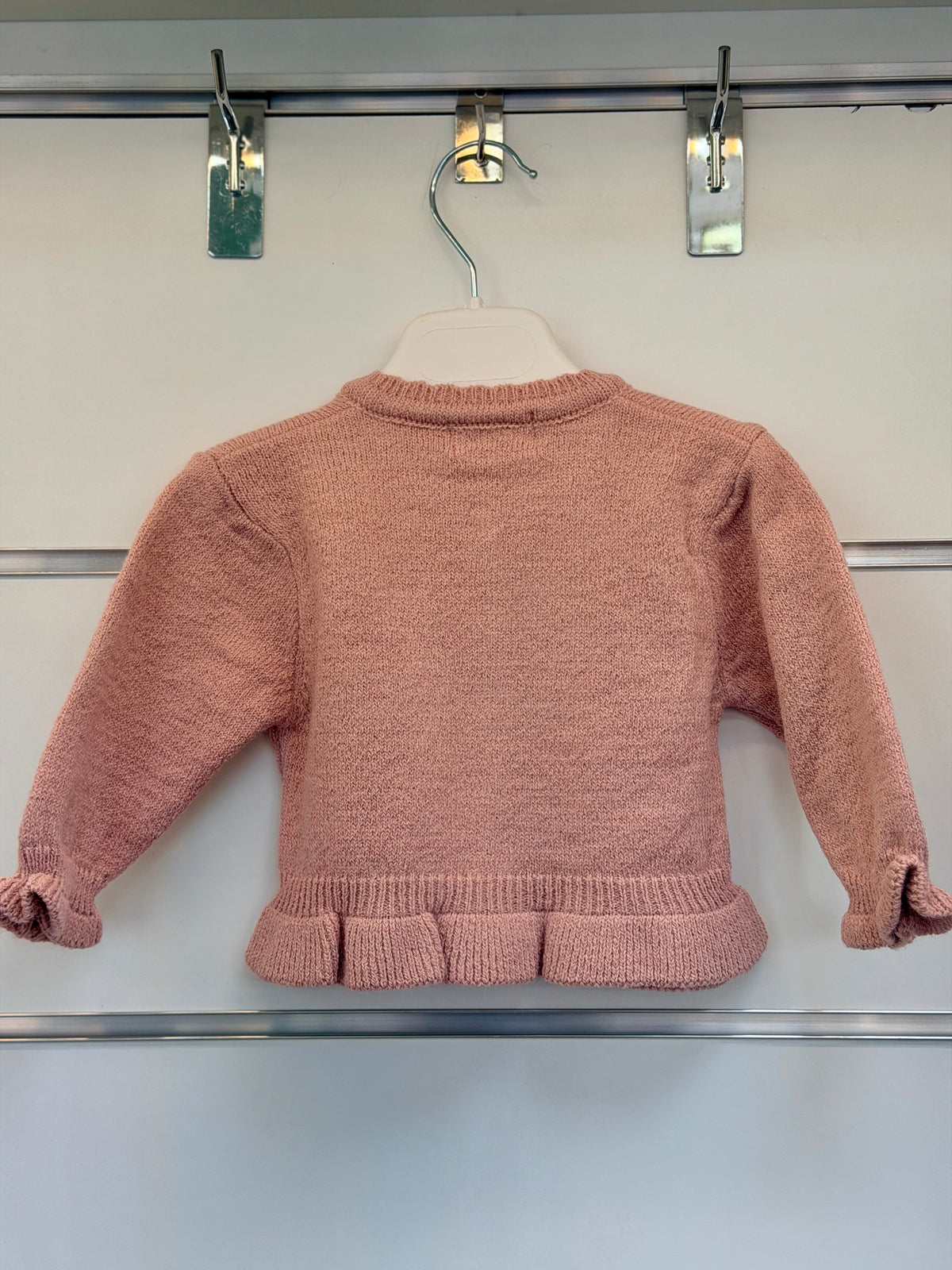 Wofim Kids Gebreid Vest – Hartjes Design