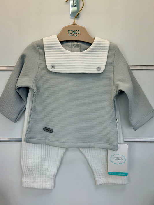 Tongs 2-Delige Baby Set – Classic Grey