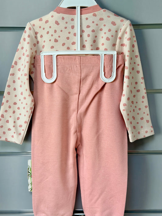 Pyjama Set – Roze met Sterrenprint