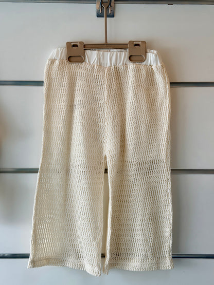 Tongs Luxe Baby Jurk met Haarband – Cream