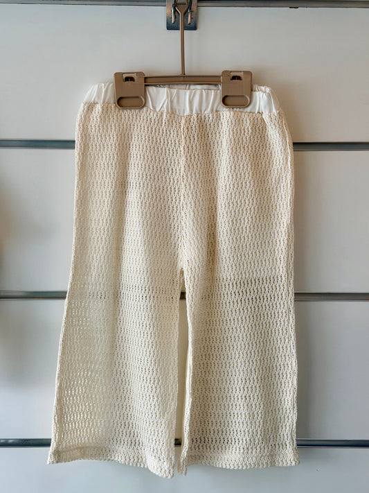 Tongs Luxe Baby Jurk met Haarband – Cream