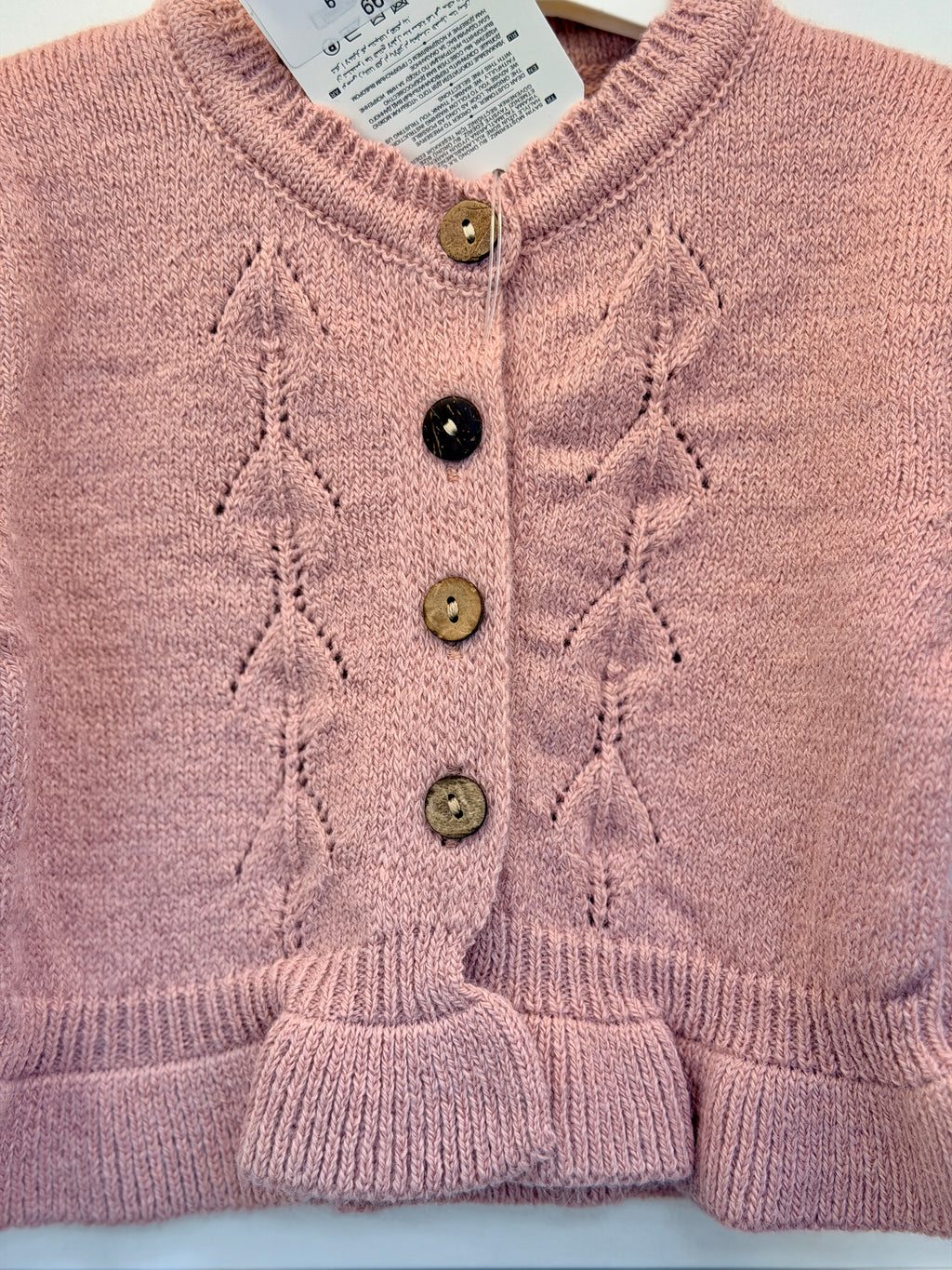 Wofim Kids Gebreid Vest – Hartjes Design