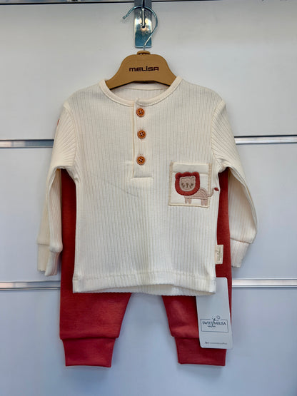 Sweet Melisa 2-Delige Baby Set – Little Lion