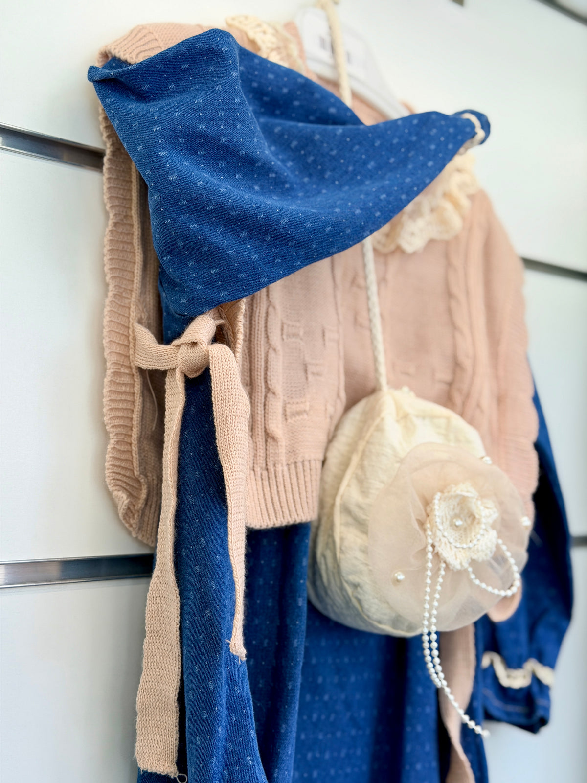 CocoSiss 3-Delige Baby Set met Vestje en Tasje