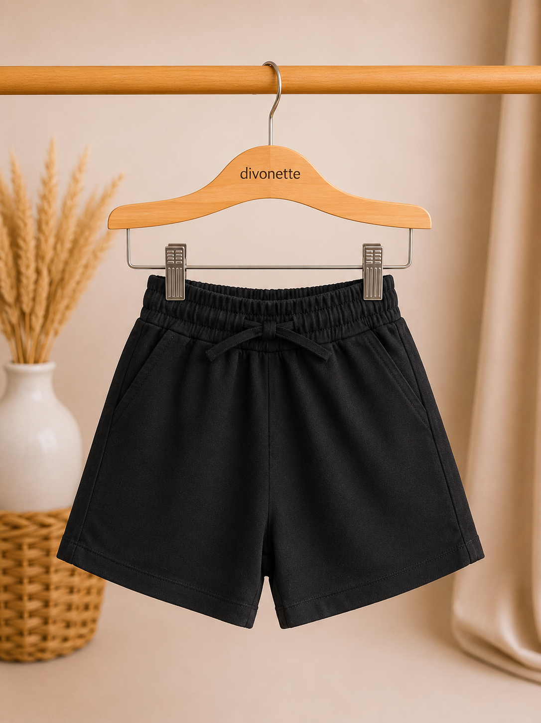 Everyday Summer Short – Zwart