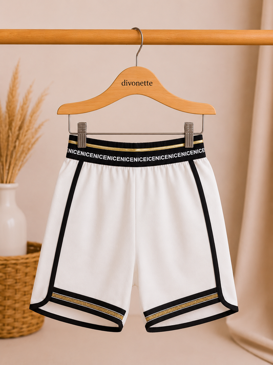 Luxe Sport Short – Wit