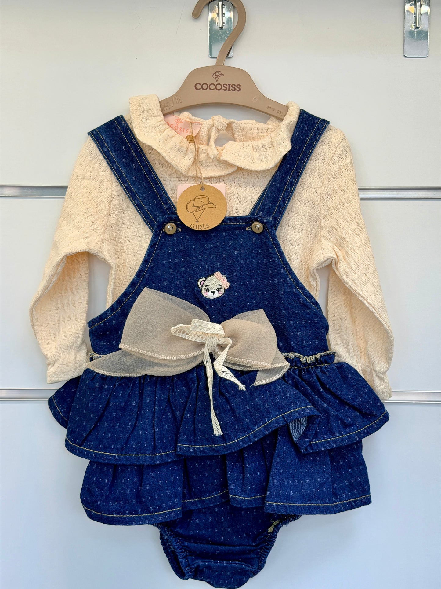 CocoSiss Overalls Set – 2-Piece