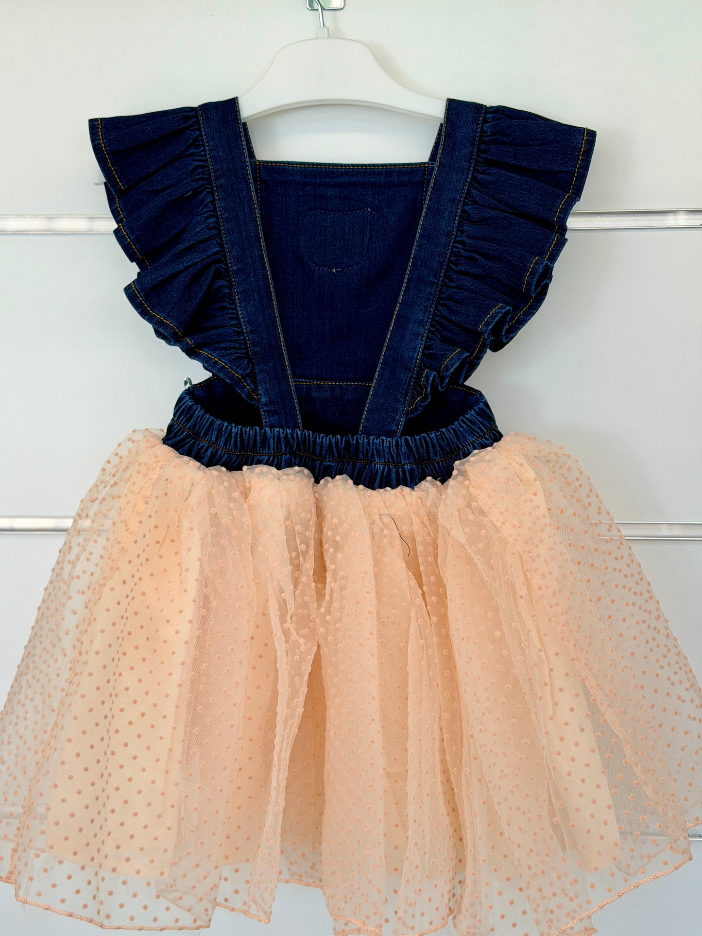 Sweet Me Baby Jurk met Tule Rok – Teddy Detail