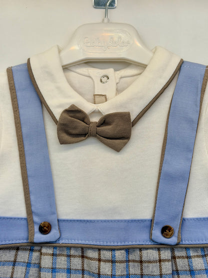 Babydola Baby Romper Set with Suspenders