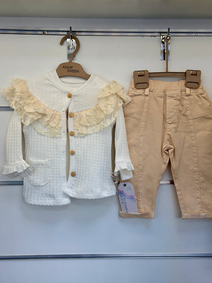 Anna Babba 3-Delige Baby Set – Vest, Shirt & Broek