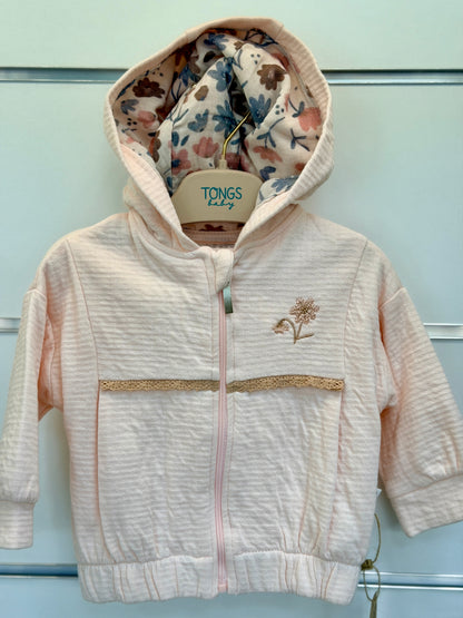 Anna Babba 3-Piece Baby Set – Hooded Cardigan, Shirt & Trousers