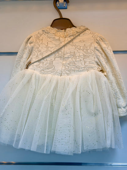 Mary & Joe Luxe Babyjurk – Off White met Tule
