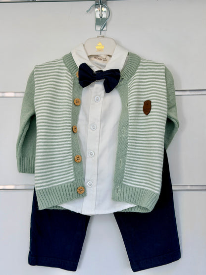 Wofim Kids 3-Delige Set – Overhemd Outfit
