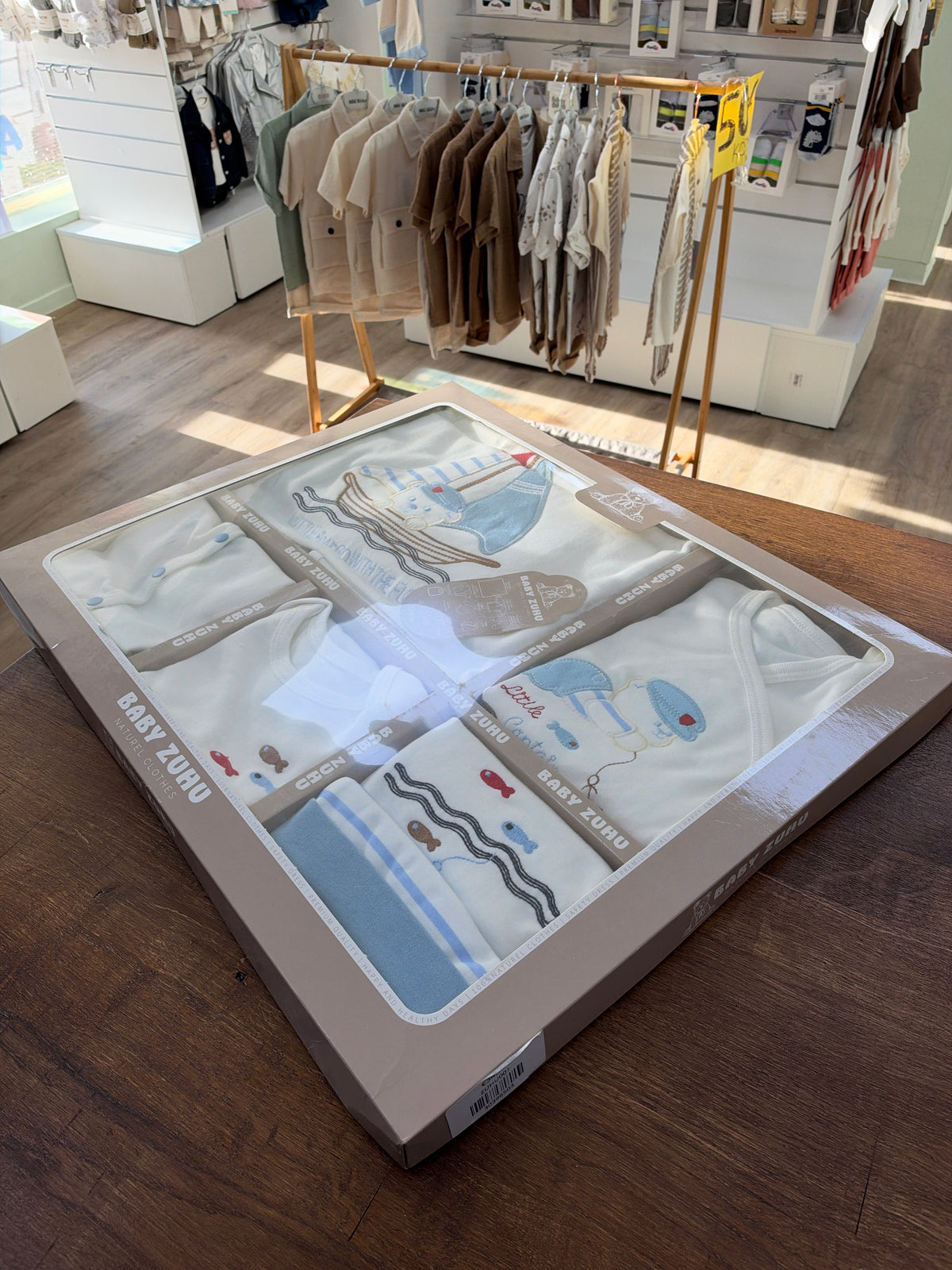 ⚓ 10-Delige Newborn Babyset – Little Boat