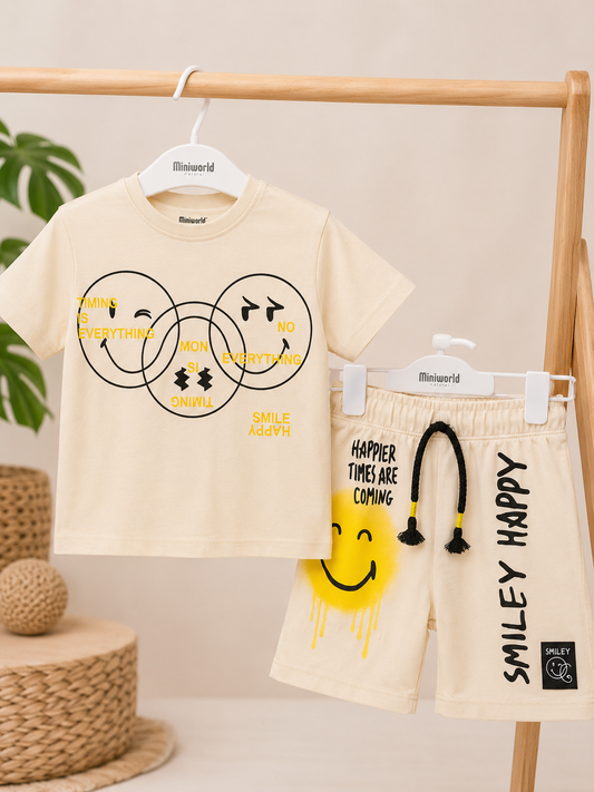 Smiley Summer Set – 2-delige Jongensset