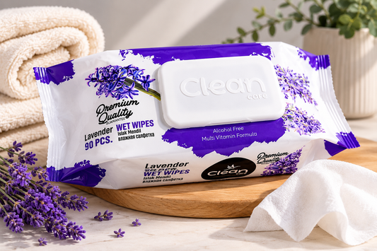 Clean Care Premium Wet Wipes – 90 Stuks