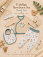 5-Delige Newborn Set – Family Love