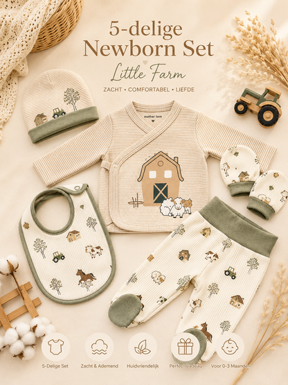 5-Delige Newborn Set – Little Farm