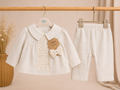 Luxe Elegance 3-Delige Babyset Beige