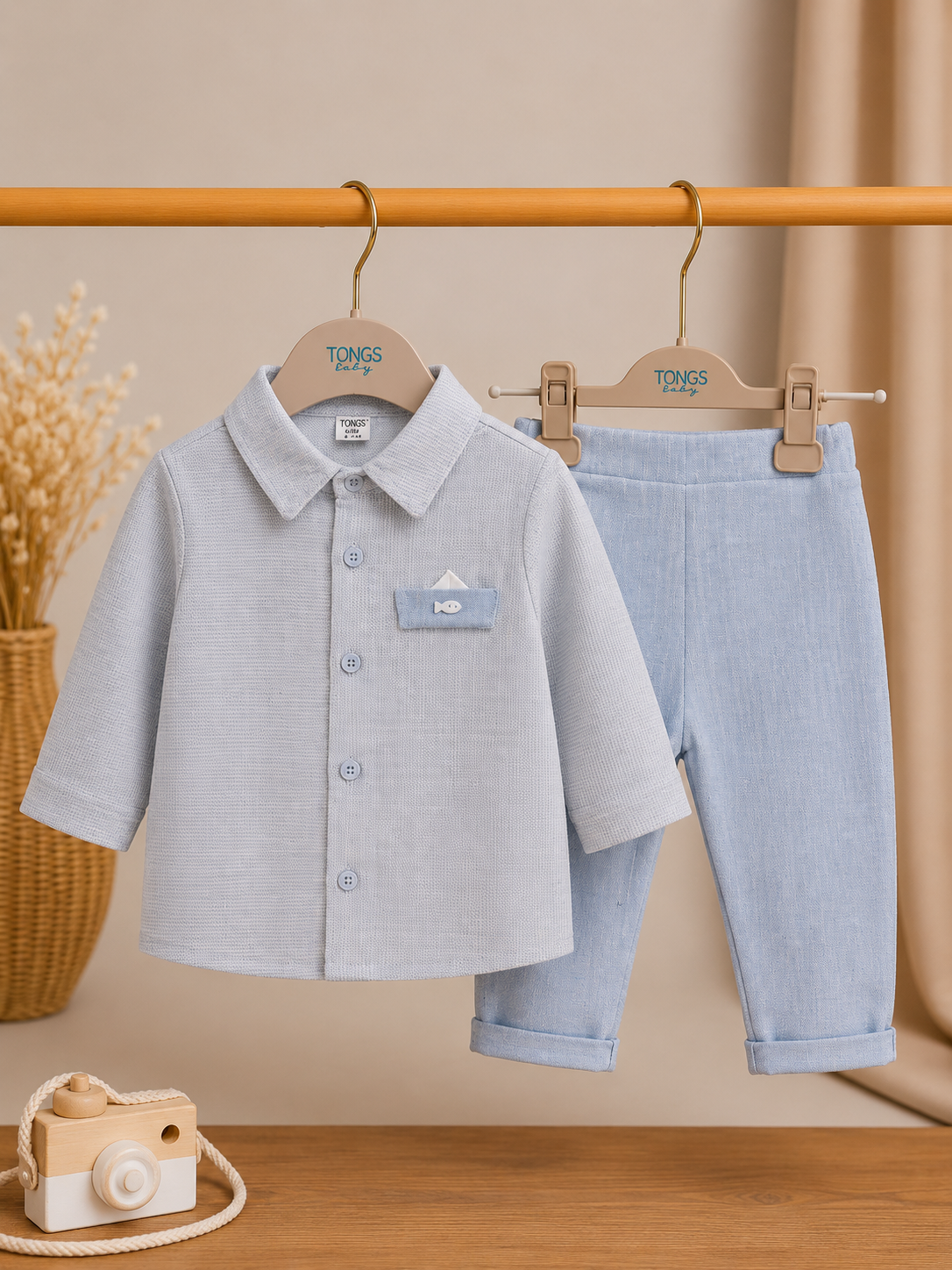 Sky Blue Gentleman Set