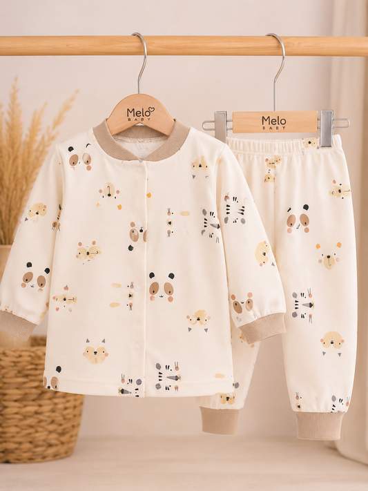 Beer & Vriendjes Baby Pyjama Set